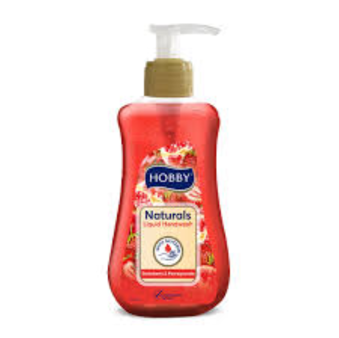 HOBBY LIQ H/SOAP STRAWBERRY POME 400ML